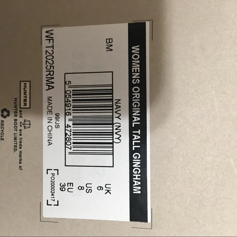 NWT in Box Hunter Boots From Anthropologie - Picture 8 of 8